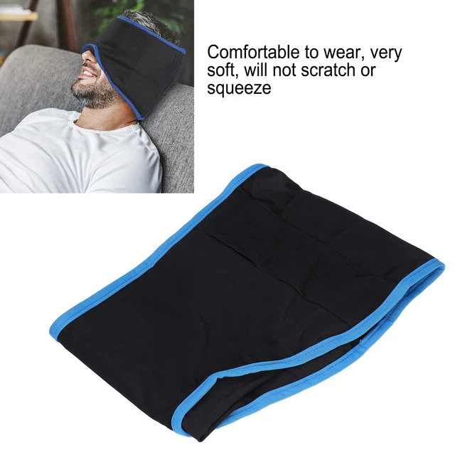 (Azul) Cómodo Lavable Ojo Cómodo De Usar Buen Sombreado Hielo para Dormir