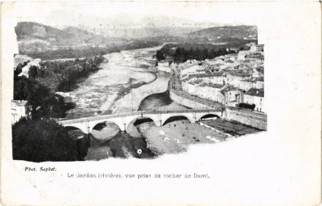 CPA Le Gardon vue prise du rocher de Durat (459069)