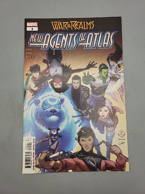 War of the Realms New Agents of Atlas #1 2019 Key 1st Luna Snow, Aero