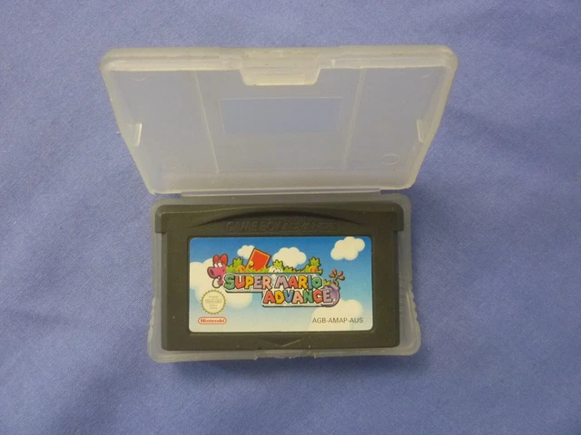Super Mario Advance Nintendo Game Boy Advance GBA Cartridge + Case