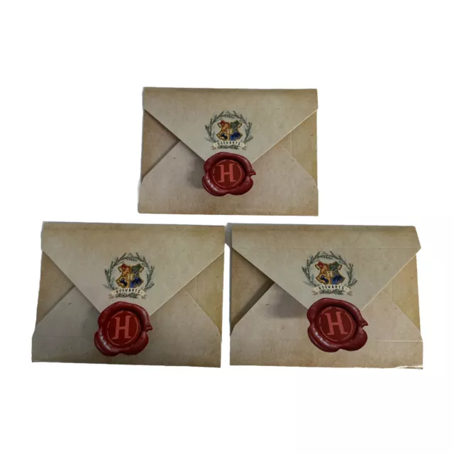 Lot Harry Potter 48 Wax Seal Stickers For Hogwarts Letters