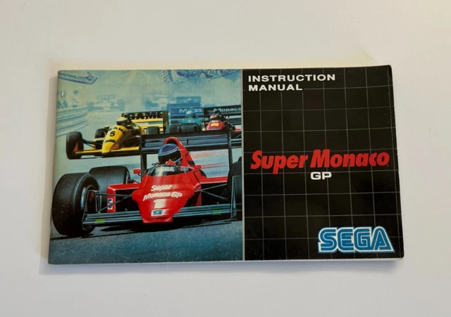 FOURREAU du Pack MEGADRIVE 2 SEGA SPORTS / Super Monaco GP