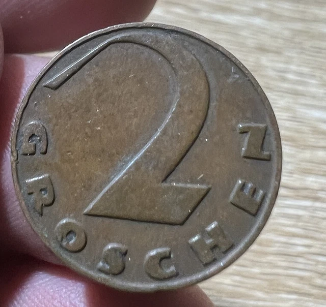 Coin - Austria 🇦🇹- 2 Groschen 1930 #411