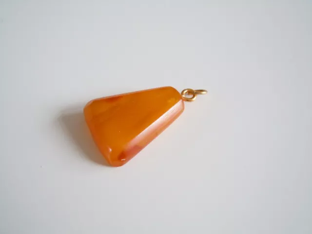 Miel Nature Ambre Pendentif 1,7 G/3,0 x 1,8 X 0,7 CM