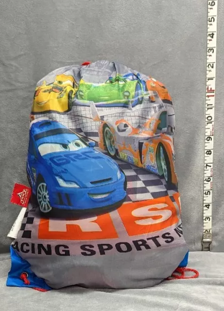 Saco de dormir para niños Disney/Pixar ~ Coches 2 ~ 28.5"" x 52"" con bolsa de honda saco Cinch