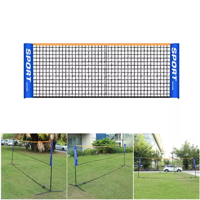 Portable Outdoor Badminton Mesh Volleyball Net Foldable Beach Sports Training