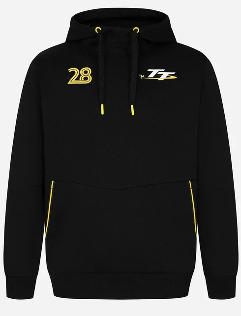 Felpa Con Cappuccio Uomo Isle Of Man TT – Per Veri Appassionati Di Moto! Comoda, Con Tascone, Look Casual.