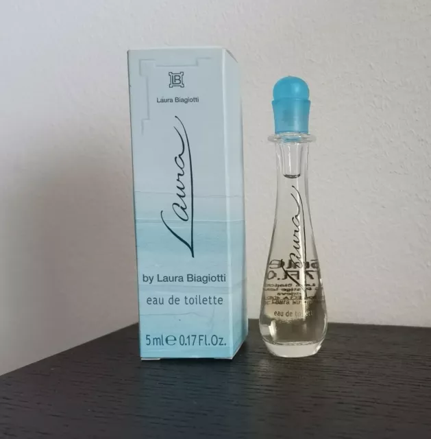 Laura Biagiotti LAURA miniatura profumo italiano 5ml mignon vintage