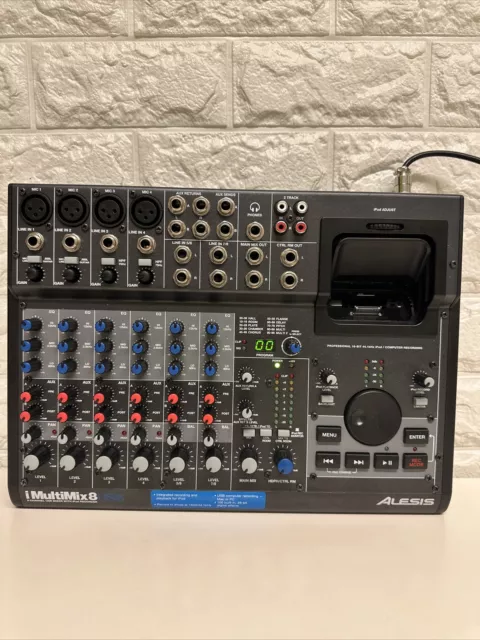 ALESIS i MultiMix 8 USB Analog Mixer USB Audio Interface