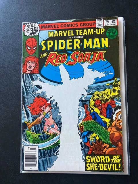 Marvel Team-Up 79 Spider-Man Red Sonja John Byrne Chris Claremont