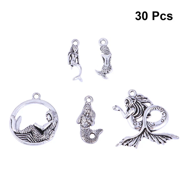 30 pièces pendentif Bricolage artisanat breloque Perle d'espacement Antique