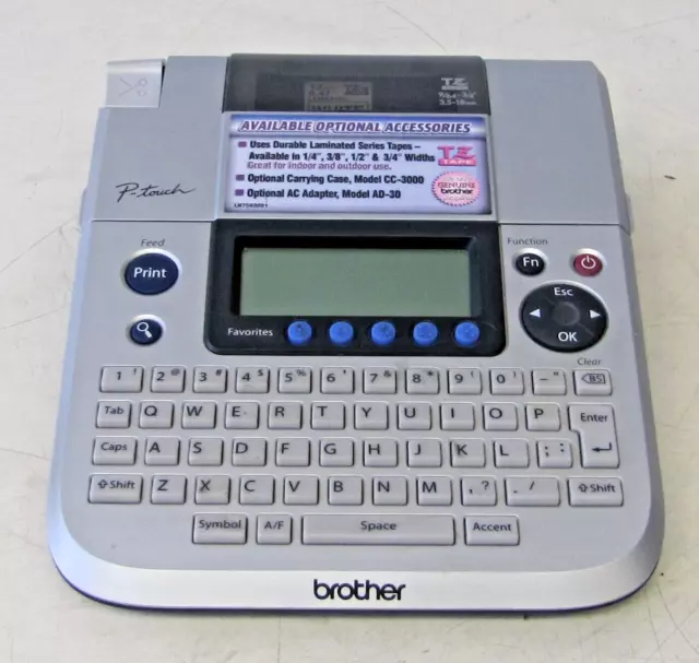 Brother P-Touch PT-1830 Label Thermal Printer Battery Operated