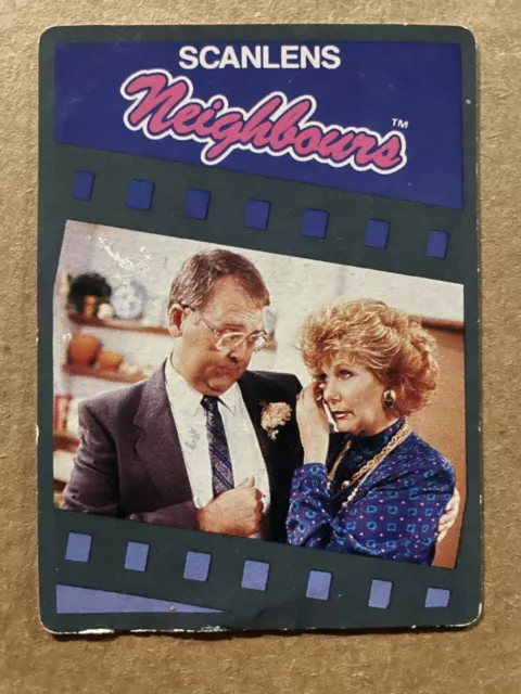 Scanlens Neighbours Trading Card 1987 #62