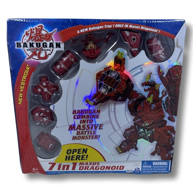 Bakugan 7 in 1 Maxus Dragonoid Unopened Box NEW SEALED Bakugan 7 in 1 Maxus Dragonoid Unopened Box NEW SEALED