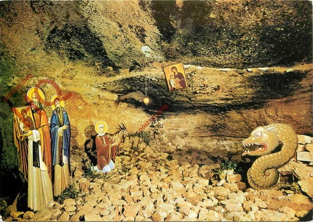 Picture Postcard_ Megaspilaion, the Discovery of the Miraculous Icon