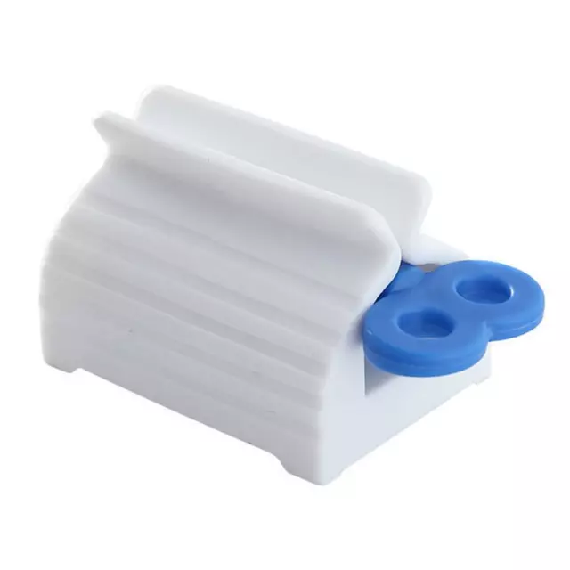 fr Plastic Facial Cleanser Clips Toothpaste Squeezer for Hair Dye Cosmetics (Blu