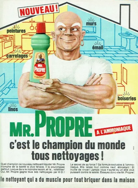 PUBLICITE ADVERTISING 1966 DECAP FOUR nettoyant ménager EUR 3,00