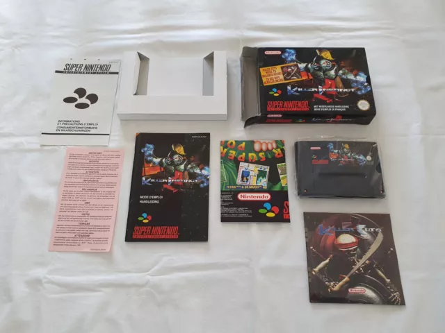 jeu super nintendo snes famicom en boite PLUSIEURS JEUX DISPO