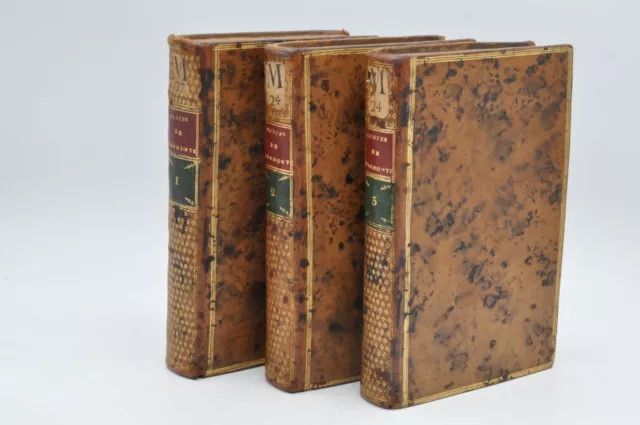 Contes moraux. MARMONTEL. Jean-Francois. 1765, Premier tirage, 3 Vols