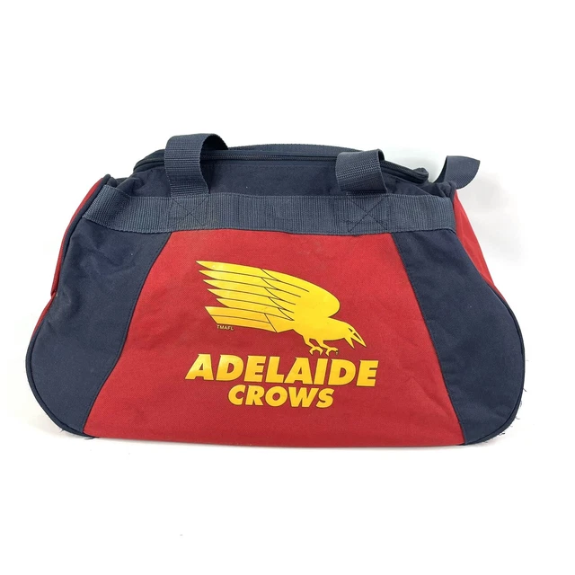VINTAGE ADELAIDE CROWS Captains Club small AFL duffle bag 38.98 PicClick