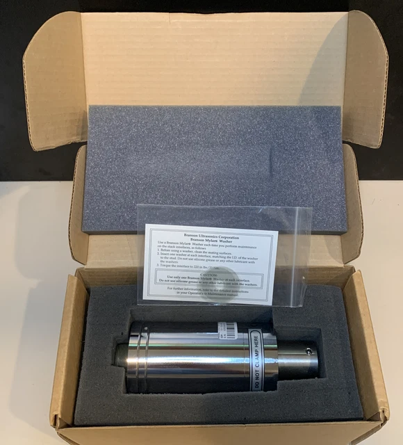 NEW   Branson Ultrasonic Converter CR-20 for Branson Welder   101-135-060