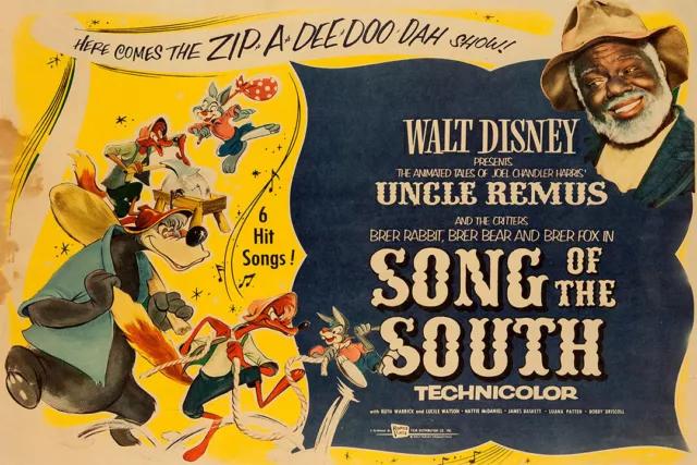 Song Of The South Animation Movie Comedy Family Wall Art Home - POSTER 20"x30"