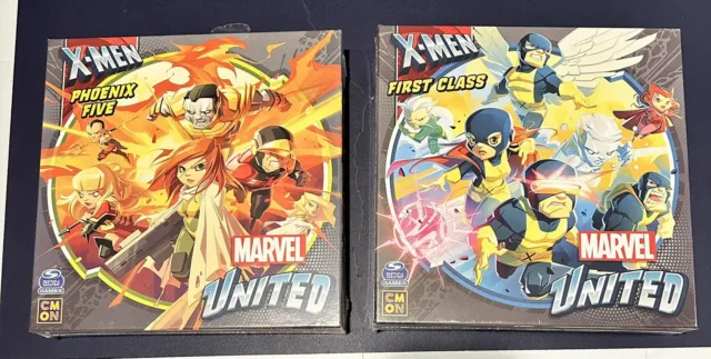 Marvel United X-men Phoenix Five And First Class Expansions KS Exclusive