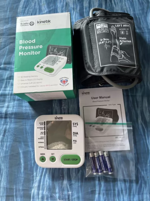 Kinetik Wellbeing Automatic Blood Pressure Monitor