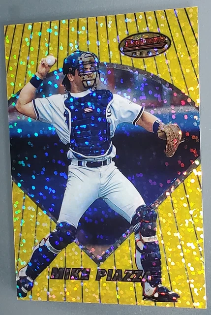 Mike Piazza RARE 1996 BOWMAN'S BEST ⭐PREVIEW ATOMIC REFRACTOR⭐ BBP7 Dodgers MINT