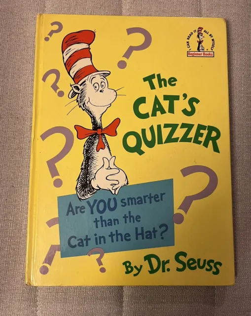 Dr. Seuss - The Cat's Quizzer - First Edition - EXCELLENT!