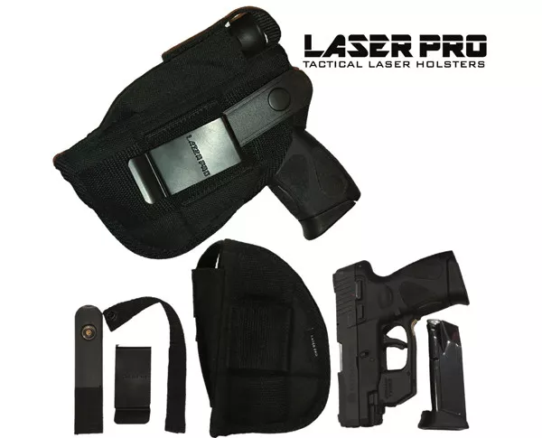 Tactical Laser Holster - Fits Compact pistols w/ laser sight or light attached