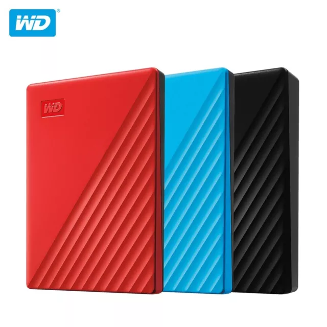 Western Digital 1 To 2 To 4 To 5 To My Passport HDD Disque Dur Externe Portable