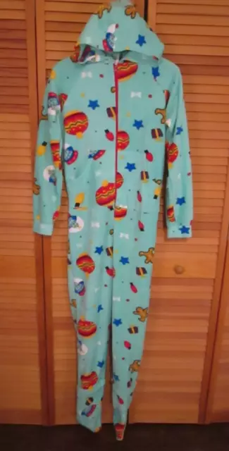 Joyin One Piece Small Christmas Pajama Hoodie Footie