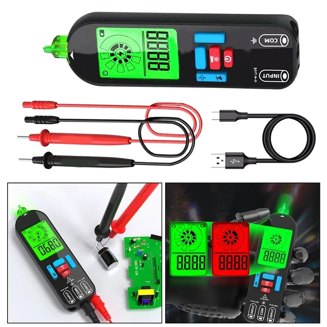 Multimeter Fire MULTIFUNCTIONAL DIGITAL MULTIMETER Tester with Fire Line Discrimination ...