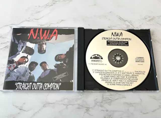 N.W.A. Straight Outta Compton CD Priority CDL57102 Express Yourself, Dr. Dre OOP