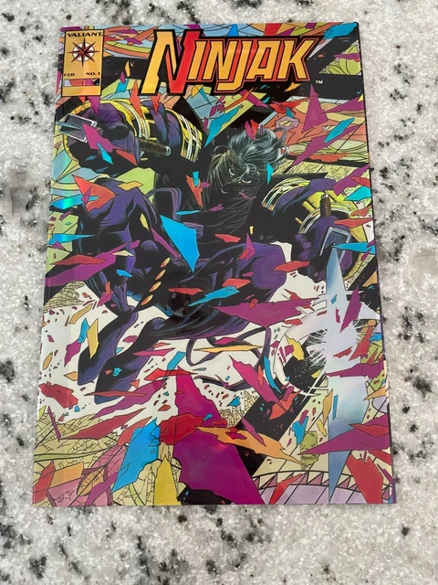 Ninjak # 1 NM 1st Print GOLD Variant Valiant Comic Book Solar Magnus Rai 9 J880