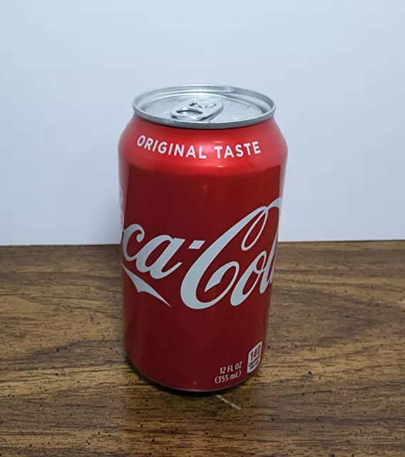 Rare Factory Sealed Empty Coca-Cola Can Factory Error Coke Can