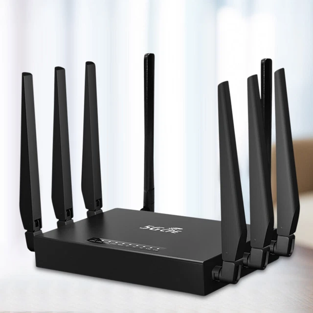 Foto Router Domestico SUPPORTO ROUTER 5G CPE WIFI6 32 utenti router domestico con scheda SIM ...