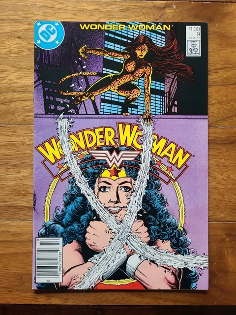 WONDER WOMAN V2 #9 DC Comic 1987 Canadian Price Variant Cheetah Key $19 ...