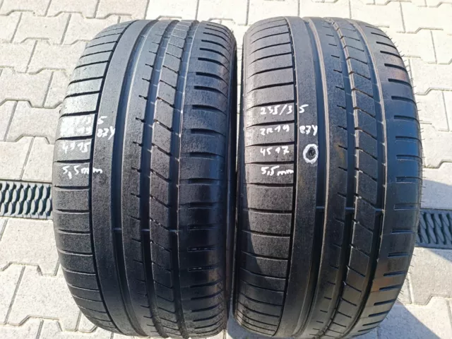 2x Sommerreifen Reifen Goodyear Eagle F1 Asymmetric N0 235/35 ZR19 87Y 5,5mm