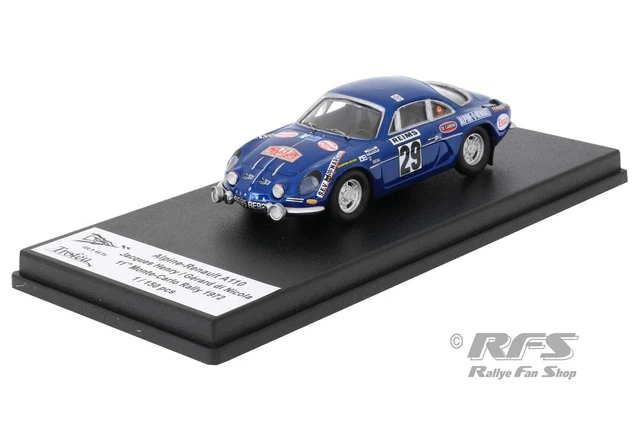 RENAULT ALPINE A110 RALLYE MONTE CARLO 1971 1/43 SOLIDO 151269 voiture miniature