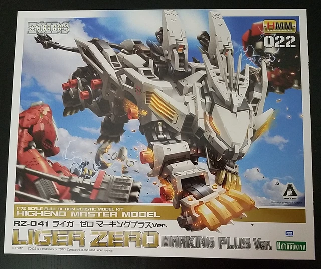 Kotobukiya Zoids 1/72 HMM RZ-041 Liger Zero Marking Plus Ver. Model Kit