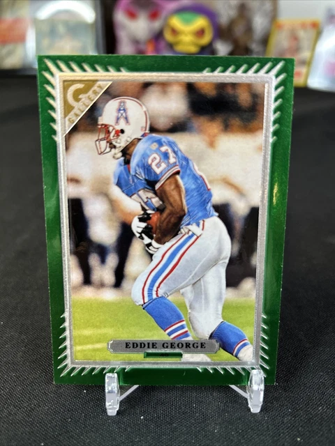 1997 Topps Gallery Eddie George Houston Oilers #40