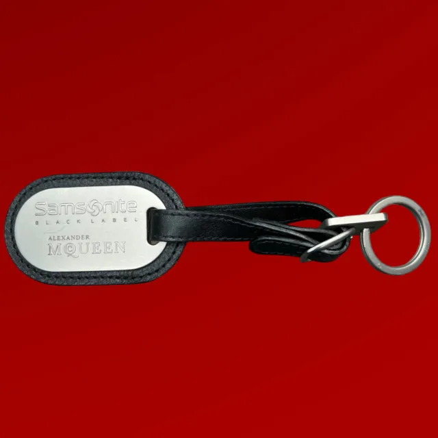 Samsonite Black Label Alexander McQueen Key Ring Fob Chain Luggage Tag