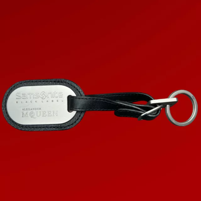 Samsonite Black Label Alexander McQueen Key Ring Fob Chain Luggage Tag
