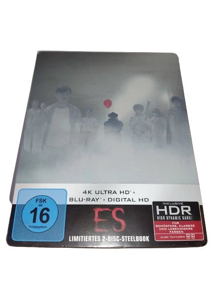 Stephen King's Ça - It - Es STEELBOOK 4K - VF INCLUSE - RARE - NEUF