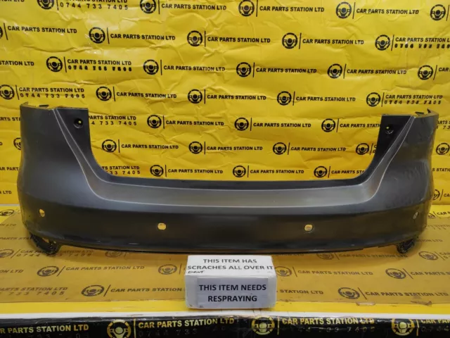 Ford Focus Mk3 Facelift 2014-18 Hatchback Rear Bumper Genuine , F1Eb-17906A