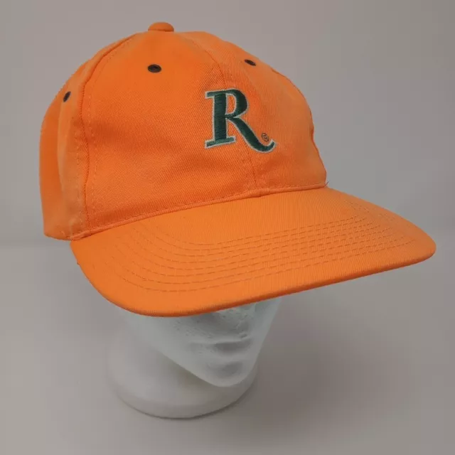 Remington Firearms R Logo Hunting Orange Adjustable Strap Baseball Hat Cap