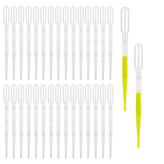 10 Pezzi Pipetta Contagocce Plastica Dispenser per Liquidi Pipette Contagocce Trasparente in Silicone da 5 ml per Pittura Piante Stampi per Caramelle Artigianato Fai Da Te