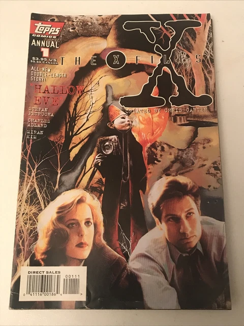 *VINTAGE* 1995 TOPPS THE X FILES ANNUAL 1 COMIC BOOK Hallow Eve Chris Carter